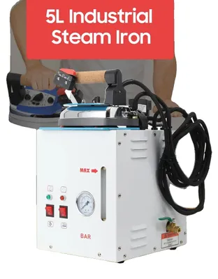 Zdjęcie produktu dla Generator pary, pojemność 5 litrów, moc kotła 1600 W, moc żelazka 900 W, ciśnienie 3 bar, kompaktowa konstrukcja