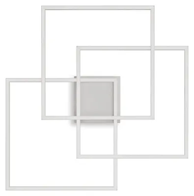 Produktbild von Rahmen Metall Moderne Deckenleuchte Weiß Led 35W 3000K Warmes Licht