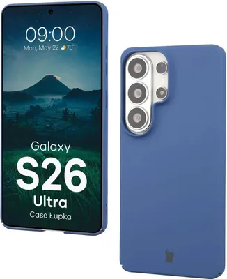 Produktbild von Handyhülle für Galaxy S26 Ultra, Bizon Case Lupka, Blau