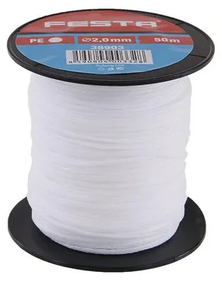 Zdjęcie produktu dla Sznurek murarski FESTA 2mm 50m biały 38903.01