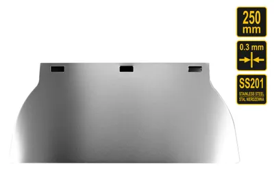Produktbild von Flächenspachtel 25 40 60 80 100 cm Fassadenspachtel mit Metallklinge Spachtel Flächenrakel Wechselblatt, Länge:Ersatzklinge 250mm (für 06001)