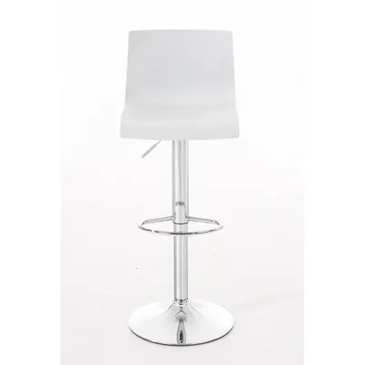 Produktbild von CLP 2er Set Barhocker Hover Kunststoff höhenverstellbar und drehbar weiß