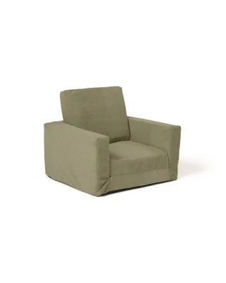 Produktbild von Kids Concept Sessel ausklappbar in grün - 42 x 44 x 38cm