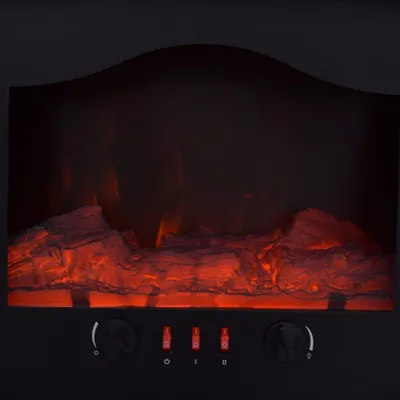 Image de Elektrokaminofen mit Heizung | Flammeneffekt Umbala | Elektrokamin | Ofen
