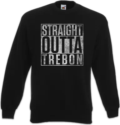 Produktbild von Urban Backwoods Straight Outta Trebon, Sweatshirt, Farbe: Schwarz, Größe: 5XL