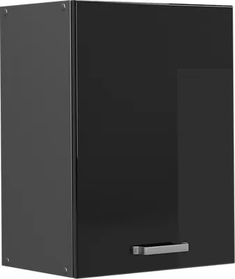 Produktbild von Hängeschrank Vicco R-Line Schwarz Hochglanz 45 cm, Model 41184