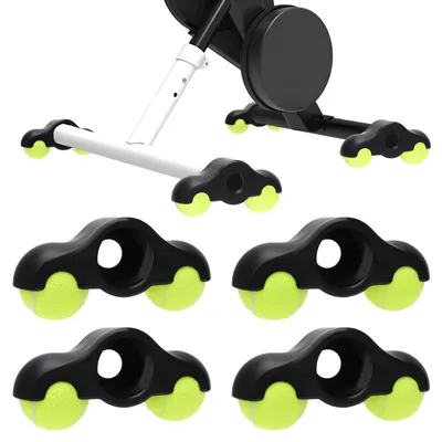 Productafbeelding van Rocker Plate Feet voor Indoor Cycling met Tennisballen