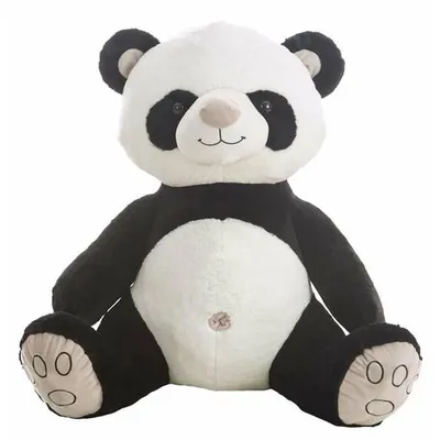 Produktbild von Plüschbär Silver Pandaknochen 65 cm
