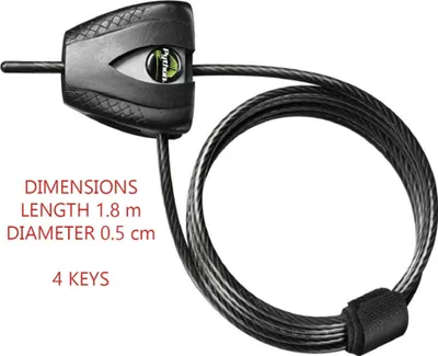 Image de Master Lock Python Câble de verr ouillage ajustab.5mm 8417EURDPRO