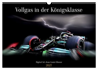 Produktbild von Vollgas in der Königsklasse (Wandkalender 2027 DIN A3 quer), CALVENDO Monatskalender