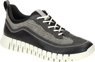 Produktbild von Ecco GRUUV Herrenschuhe - bequeme Schnür Halbschuhe schwarz NEU