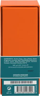 Immagine prodotto di Hermes Eau D'Orange Verte Eau De Cologne Spray 100ml