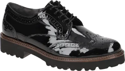 Produktbild von Gabor 05.244 Damenschuhe - elegante Schnür- Halbschuhe schwarz Elegant NEU