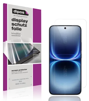 Produktbild von 4x Schutzfolie für Vivo iQOO 15 Ultra klar Displayschutzfolie Folie Display Schutz dipos