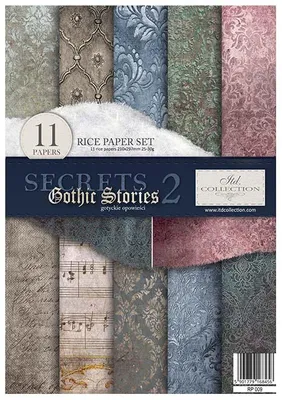 Immagine prodotto di Set di carta da viaggio A4 – RP009 Gothic Stories 2 – Collezione ITD