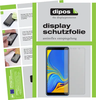 Produktbild von 2x Schutzfolie für Samsung Galaxy A7 (2018) matt Displayschutzfolie Display
