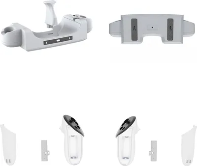 Obrázek produktu pro Nabíjecí stanice pro náhlavní soupravu VR, nabíjecí stojan, kompatibilní s Quest 3