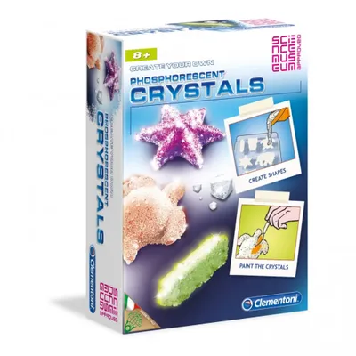 Zdjęcie produktu dla Clementoni Fosforescent Crystals 61277