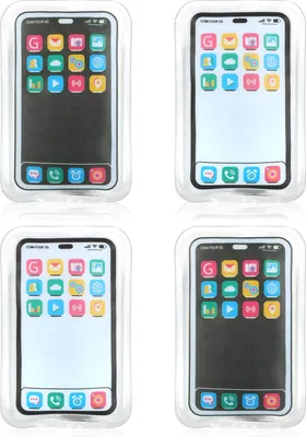 Produktbild von com-four® 4x Taschenwärmer wiederverwendbar - Handwärmer im Handy Design - Wärmepad für kalte Tage und für unterwegs - Wärmeknickkissen Smartphone