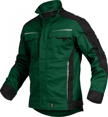 Produktbild von Leibwächter Bundjacke Flex-Line FLEXJ Gr. L grün/schwarz