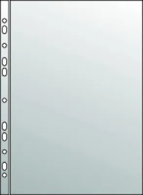 Produktbild von Dokumentenschuber U, A4, 80mic, transparent, Herlitz, 100Stk.