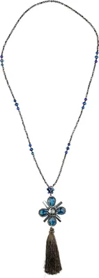 Produktbild von Lange Kette Strass aus Glasperlen von collezione alessandro