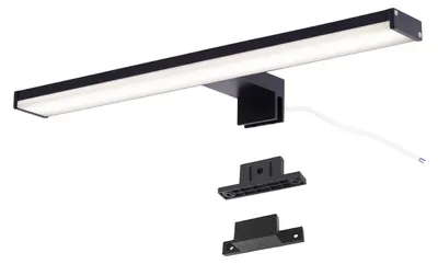 Obrázek produktu pro LED nástěnná lampa pro koupelnové zrcadlo, neutrální bílé světlo, stupeň krytí IP44, 10 W