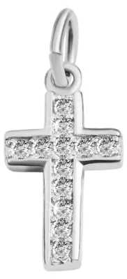 Produktbild von Akzent Damen Anhänger Shirani "Shirani" aus 925 Sterlingsilber, rhodiniert, langlebig