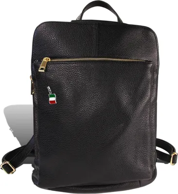 Produktbild von Cityrucksack schwarz Florence Rucksack Leder D2ORM103S