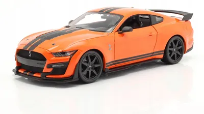 Produktbild von Maisto Ford Mustang Shelby GT500 2020 Modellauto Orange