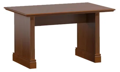 Zdjęcie produktu dla Klasyczny stolik boczny Stolik biurowy Drewniane biurko Rustykalny BA-18