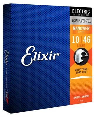 Obrázek produktu pro Elixir Strings 12052, Kytara, Ocel, Elektrický, 6 kusů