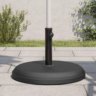 Produktbild von Famanu Beton-Parasolfuß Stabiles Gewicht 25 kg Verstellbarer Durchmesser Schwarz