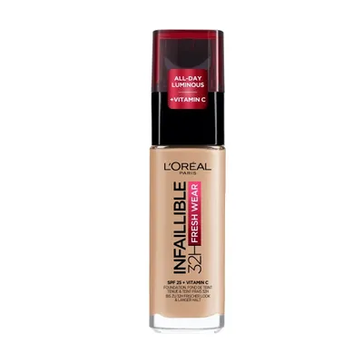 Produktbild von L'Oréal Paris - Unfehlbare Foundation 32h Fresh Wear - 125 Rose Naturelle