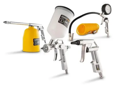 Immagine prodotto di Set di accessori per compressori di tubi per aria compressa 5 pezzi nuovo