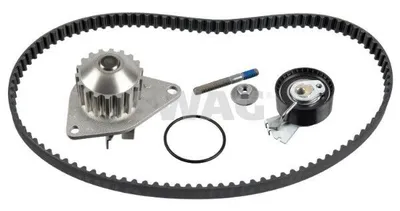 Produktbild von SWAG 64 93 2725 Zahnriemensatz + Wasserpumpe passend für PEUGEOT 206 Schrägheck (2A/C) 307 (3A/C) für CITROËN C3 I Schrägheck (FC, FN)