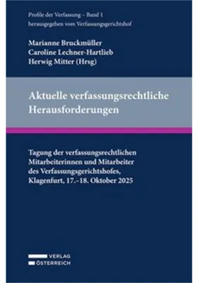 Obrázek produktu pro Aktuelle verfassungsrechtliche Herausforderungen