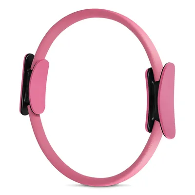 Produktbild von 4FIZJO Pilates Ring, 38 cm, aus Fiberglas, mit EVA-Griffen, Rosa