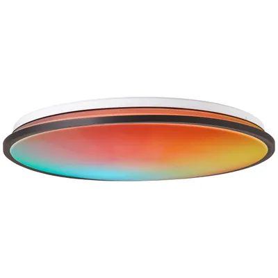 Zdjęcie produktu dla Panel sufitowy natynkowy LED Heida 48cm czarny