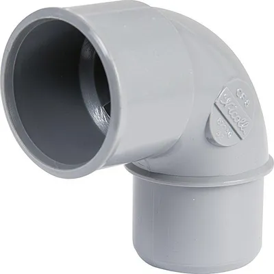 Image de Coude Pvc 87° Mf 40 Raccordement évacuation Pvc - Nicoll