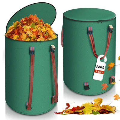 Productafbeelding van Set van 2 Tuinafvalzakken met Handvatten