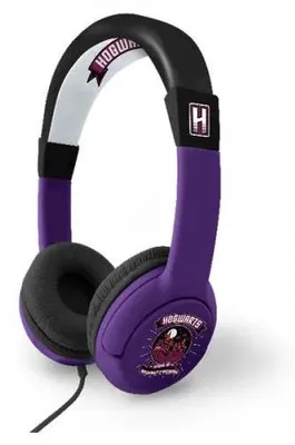 Obrázok produktu pre OTL Technologies Hogwarts Purple Herná náhlavná súprava pre deti od 3 do 7 rokov, 85 dB, mikrofón