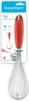 Productafbeelding van DREAMFARM | Schneebesen, FLISK, rood, 29,5 cm
