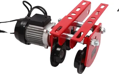 Obrázek produktu pro Elektrický naviják, nosnost 1000 kg, odolná ocelová konstrukce Q235, červený, 1 tuna