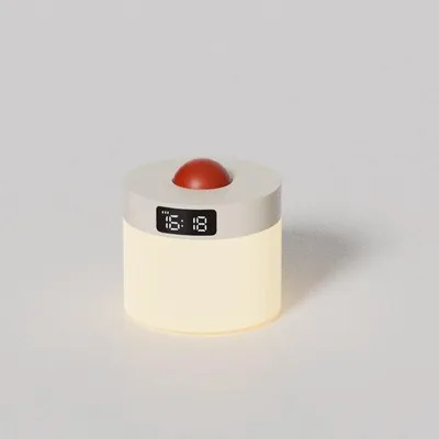 Produktbild von USB-lampe für Schlafzimmer, Nachttischlampe mit Timer und Dimmer, oogbeschermende Bedside-Lampe.