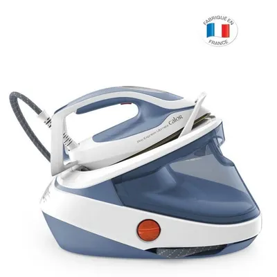 Produktbild von Calor Pro Express Ultimate II, 3000 W, 580 g/min, Durilium Airglide Bügelsohle, 7,6 bar, 1,2 l, 155 g/min