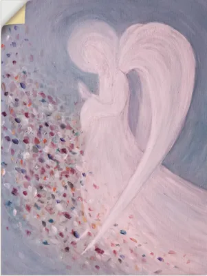 Produktbild von ARTland Wandbild, selbstklebend Engelbild III Größe: 60x80 cm