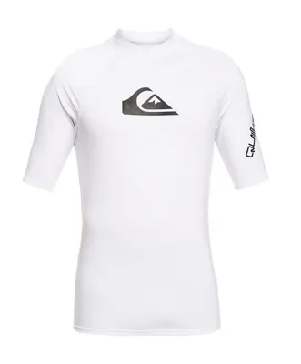Produktbild von Quiksilver Eqywr03358 All Time Kurzarm-rash Guard Weiß S Mann Weiß S