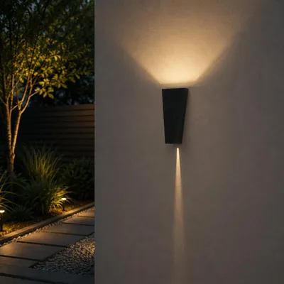 Productafbeelding van Design wandlamp Veiro antraciet