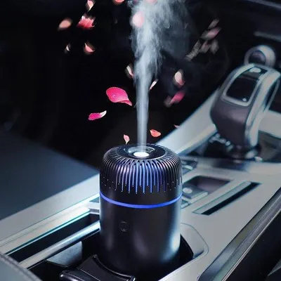 Zdjęcie produktu dla Nawilżacz USB do samochodu i biura, miniaturowy, przenośny, kompatybilny z USB, czarny